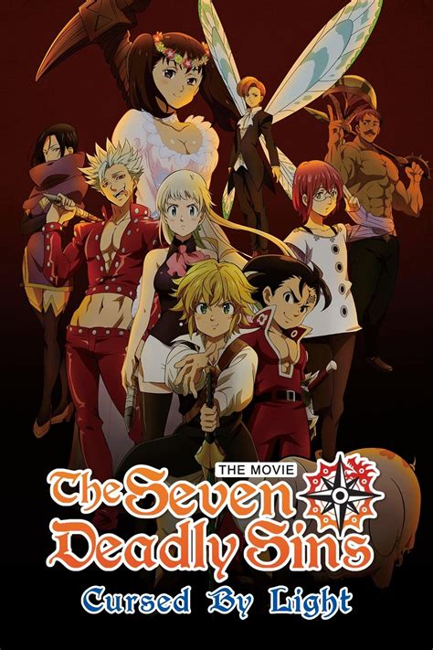 Poster de The Seven Deadly Sins: Cursed By Light