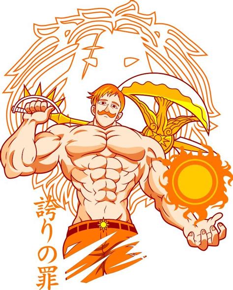 Ilustración de Escanor