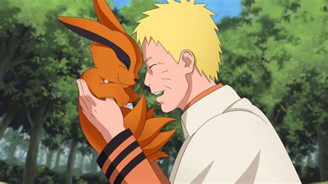 Naruto en su subconsciente, enfrentando a Kurama por primera vez