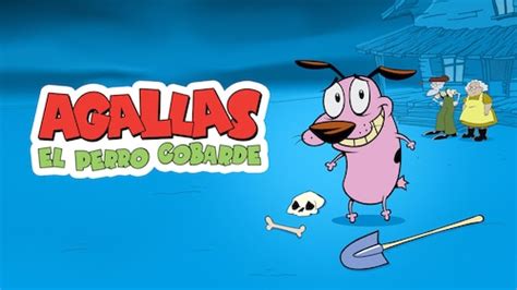 Ilustración de Agallas, el perro cobarde.