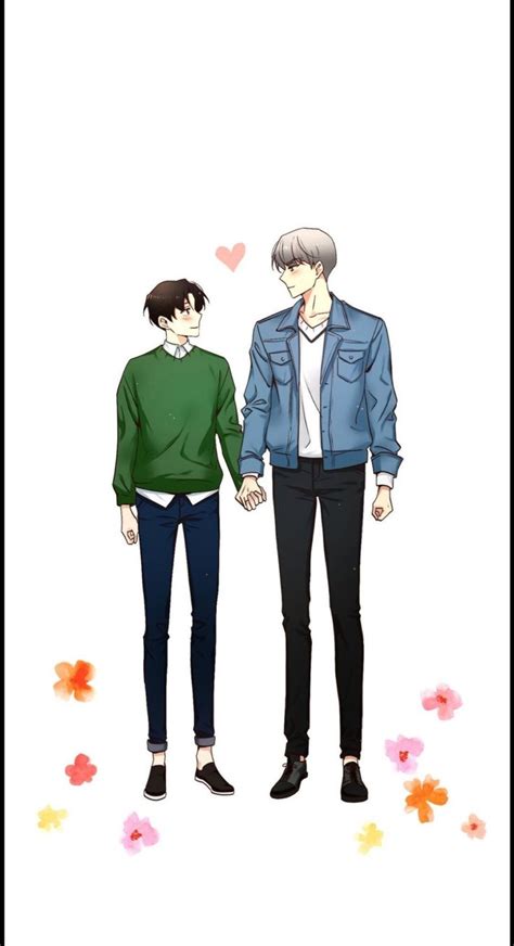 Arte conceptual de los personajes principales, Go Siwon y Kang Jinha
