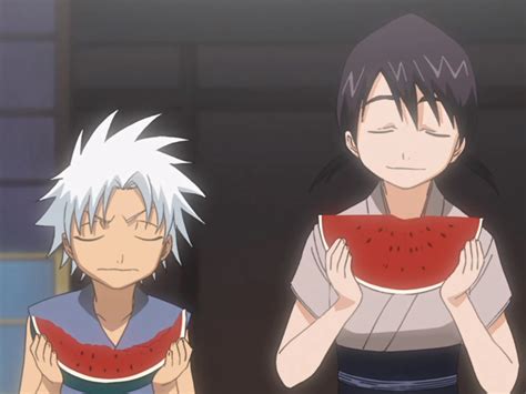 Infancia de Momo Hinamori y Tōshirō Hitsugaya en el Rukongai.