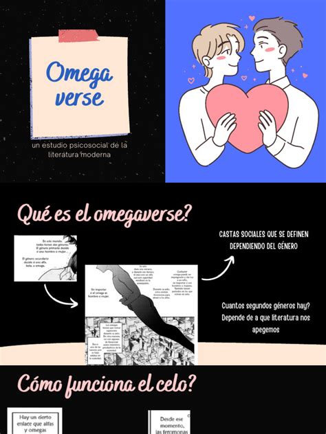 Diagrama de feromonas y celo en el Omegaverse