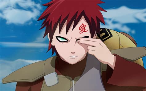 Gaara utilizando su arena para defenderse