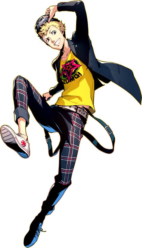 Ryuji Sakamoto en su uniforme escolar
