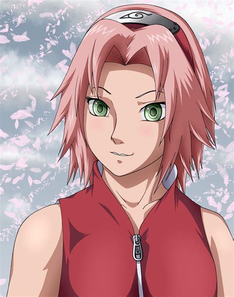 Imagen de Sakura Haruno reaccionando al Sexy Jutsu