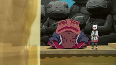 Monte Myōboku y sapos invocados