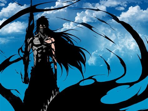 Ichigo y Hollow Ichigo lanzando Getsuga Tenshou