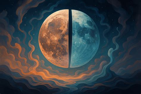 La luna partida tras el impacto de Goku y Zaiko