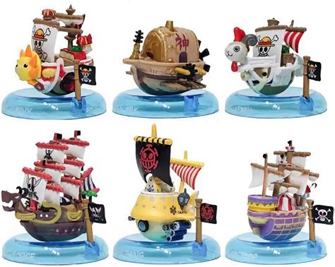 Montaje de maquetas de barcos de One Piece