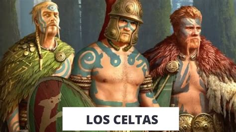 Representación de hombres celtas en la antigüedad
