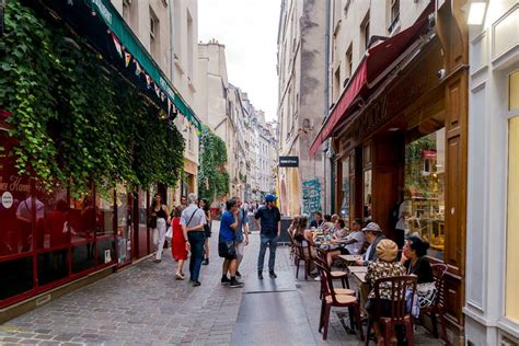 Calles del barrio Le Marais en París