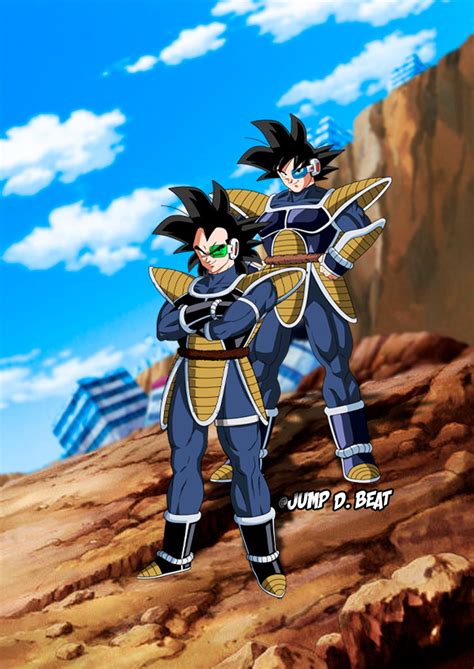 Raditz se revela ante Goku