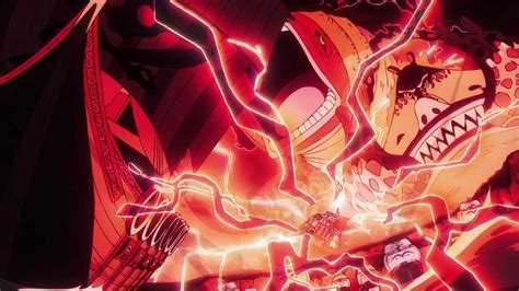 Ilustración del Haoshoku Haki de Joy Boy