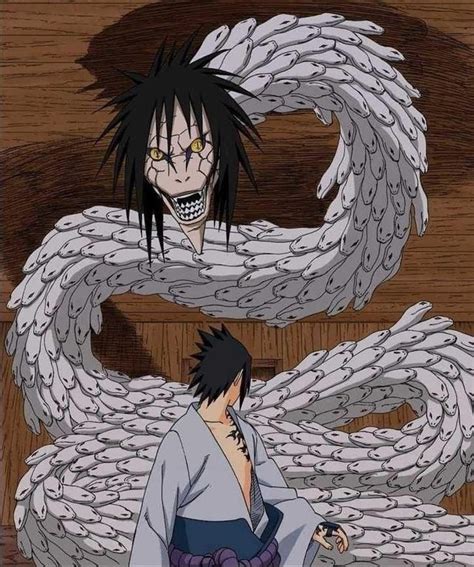 Orochimaru en modo serpiente