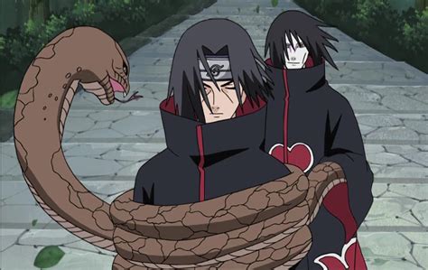 Comparación de habilidades de Itachi y Orochimaru