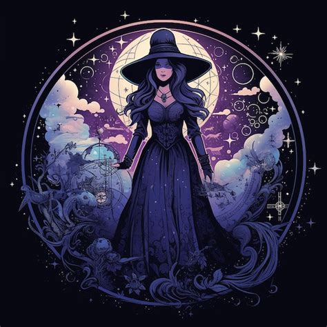 Ilustración de Sally la Bruja