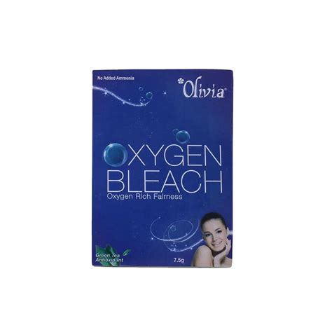 Ingredientes de Olivia Oxygen Bleach