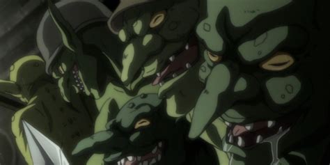 Goblin Slayer enfrentándose a hordas de goblins