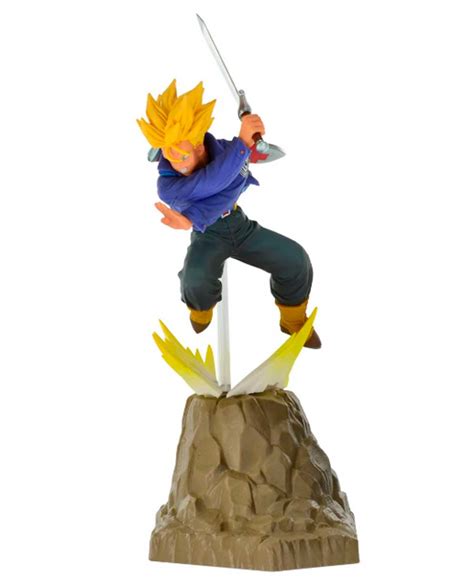 Caja de la figura BANPRESTO Son Goten Trunks History Box