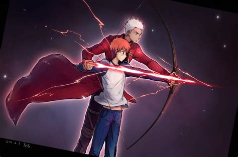 Ilustración de Shirou Emiya como Archer