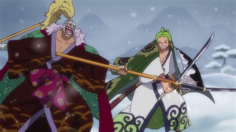 Zoro enfrentándose a Gyukimaru