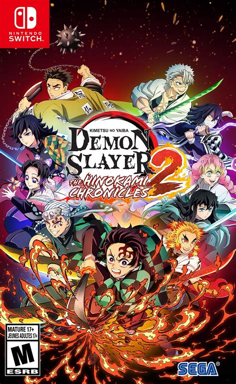 Portada del videojuego Demon Slayer -Kimetsu no Yaiba- The Hinokami Chronicles