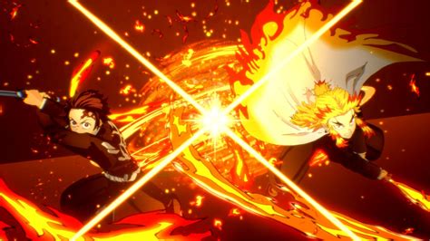 Captura de pantalla de un combate en Demon Slayer -Kimetsu no Yaiba- The Hinokami Chronicles