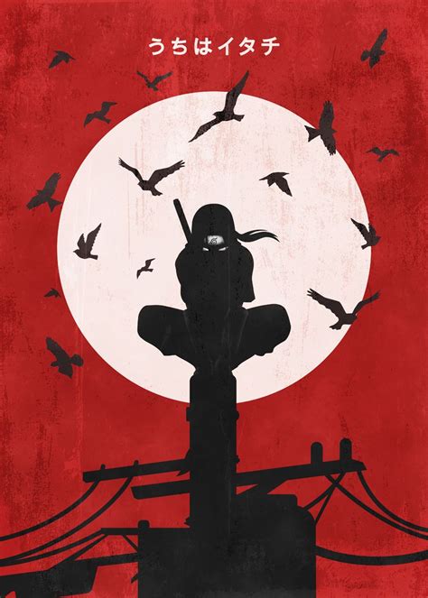 Arte conceptual de Itachi Uchiha joven