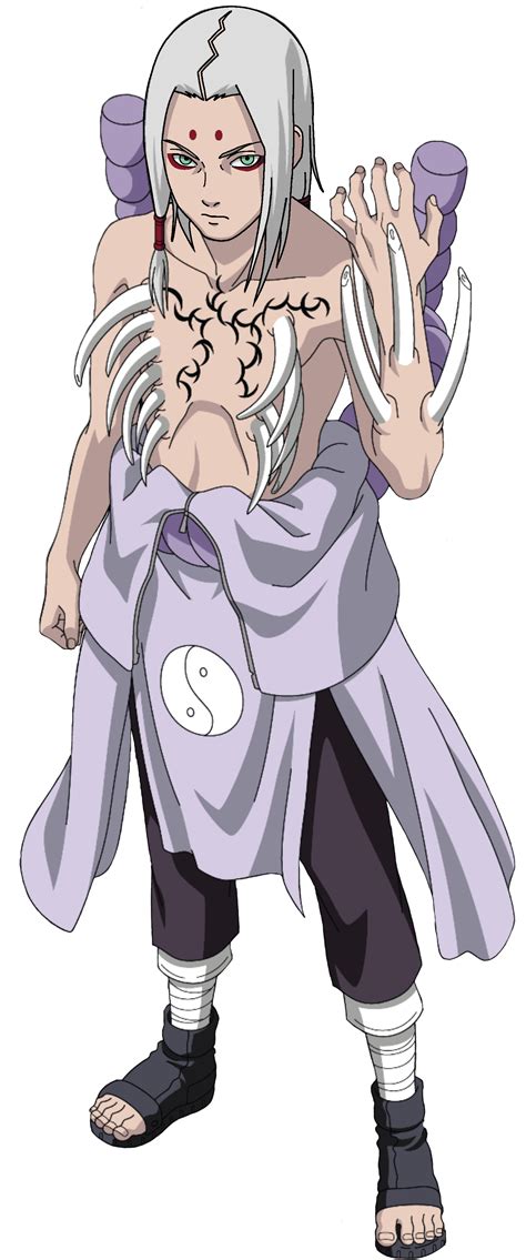 Kimimaro Curse Mark Level 2 transformation