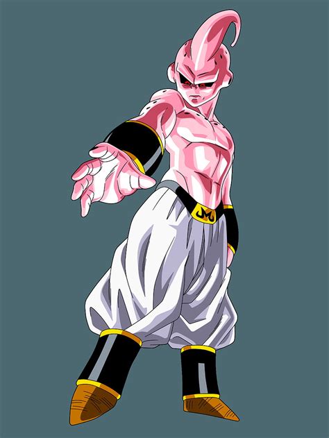 Diagrama de las absorciones de Majin Buu