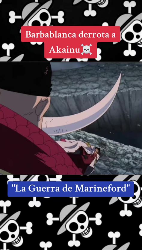 Barbanegra y Barbablanca en la Guerra de Marineford