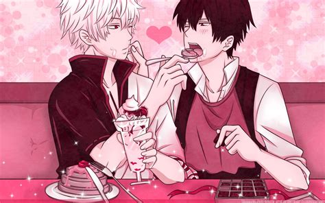 Collage de fanarts de temática yaoi