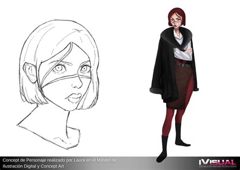 Arte conceptual de personajes de academia militar con uniformes