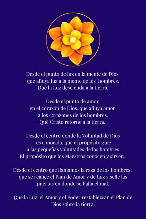 Tabla con los pasos de la invocación y sus beneficios