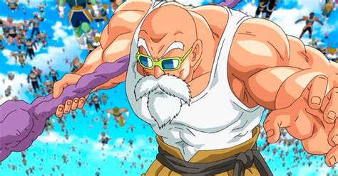 Maestro Roshi con su técnica 