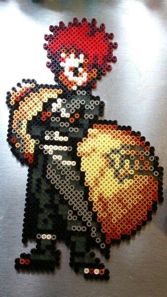 Diseño de Gaara con Hama Beads