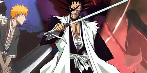 Ilustración del choque final entre Kenpachi e Ichigo