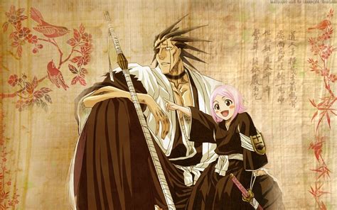 Kenpachi Zaraki con su Zanpaku-tō