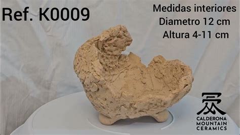 Cerámica imitando piedras Kurama para bonsái