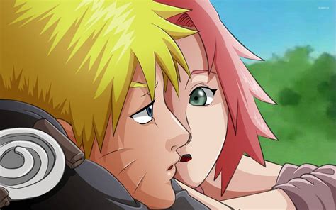 Sakura y Naruto discutiendo