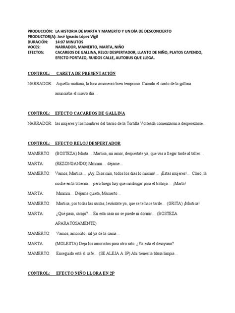 Ejemplo de guión con marcadores para efectos especiales de Attack on Titan