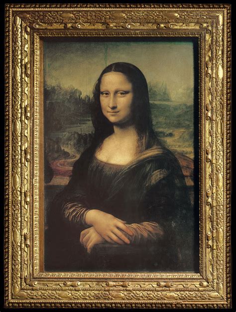 Pintura de la Mona Lisa, una obra icónica de Leonardo da Vinci.