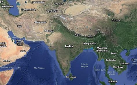 Mapa del mundo de Fiore, donde se ubica el gremio Fairy Tail