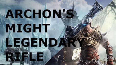 Rifle láser Archon's Might en ELEX