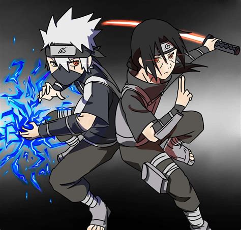 Estadísticas comparativas de Kakashi e Itachi