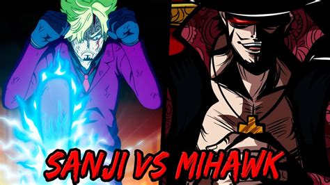 Sanji mostrando ira en combate