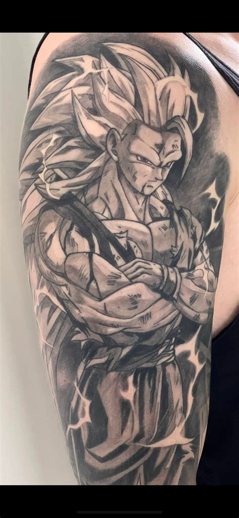 Tatuaje de Goku Super Saiyan