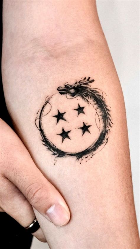 Tatuaje de Esfera del Dragón