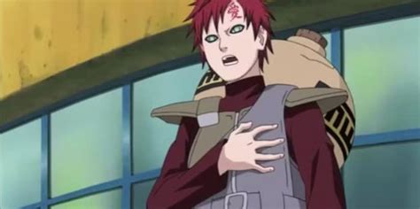 Gaara dando su discurso a las Fuerzas Aliadas Shinobi